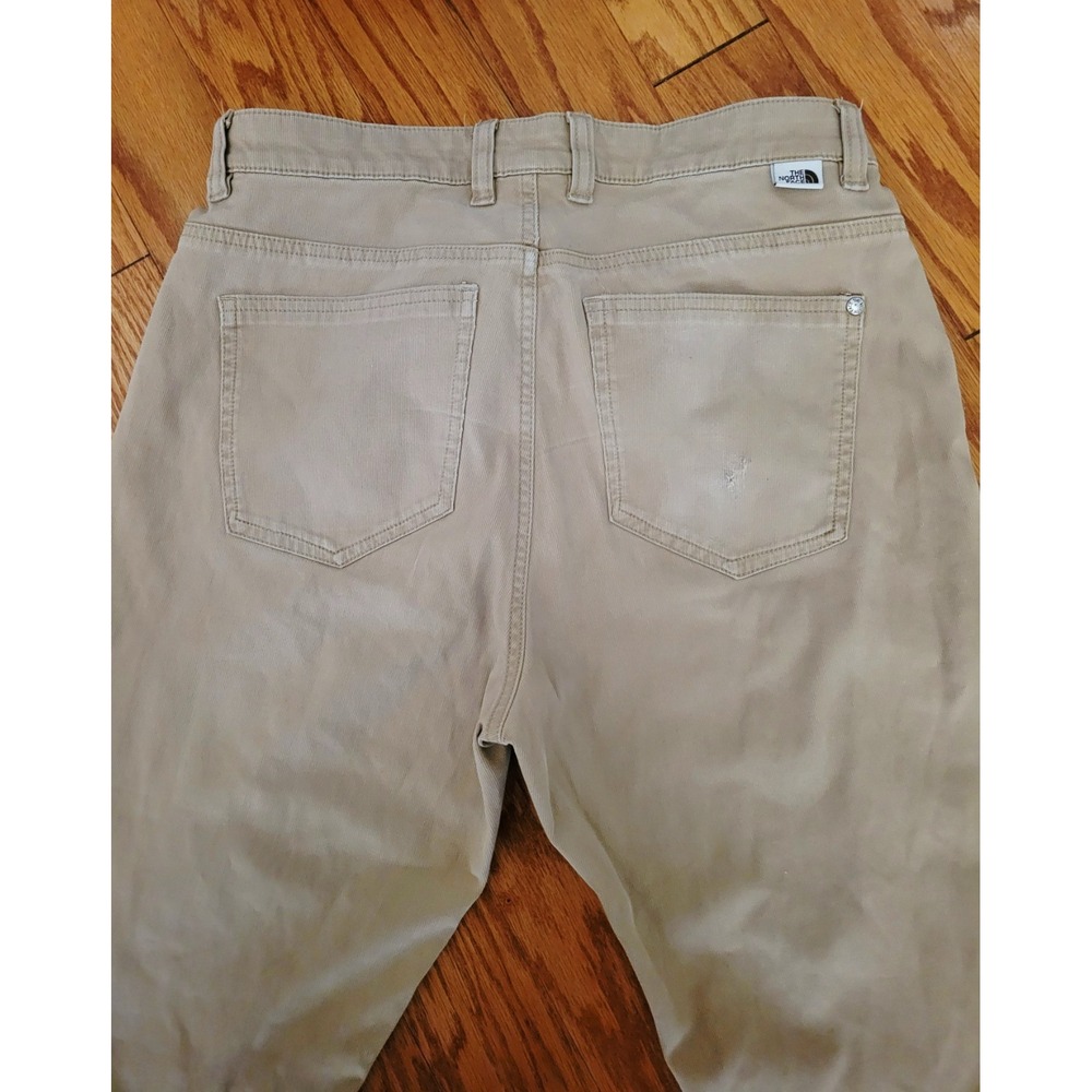 Men's The North Face Relaxed Fit Cord Hiking Climbing Pants 30 Tan Beige - Picture 6 of 11